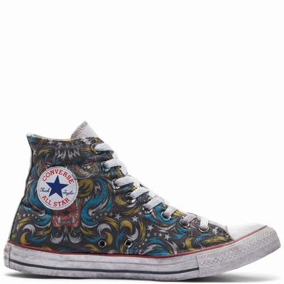 Férfi Converse Tattoo Chuck Taylor All Star Magasszárú Cipő CO4736129 Színes